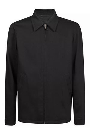 Black wool bomber jacket RICK OWENS | RU01F2764WT09